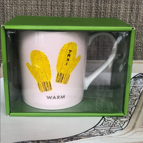 kate spade Other - Kate Spade NY Taxi Warm Mittens Mug